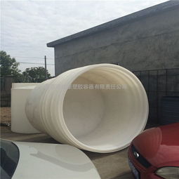 1.5立方白色圓桶圖片 高清大圖 谷瀑環(huán)保