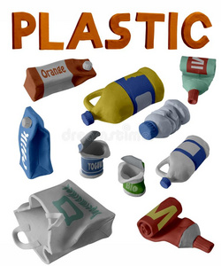 慘樣教育插畫 反思塑料制品的環保啟示